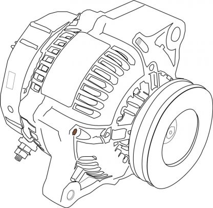 Schéma d'un moteur électrique