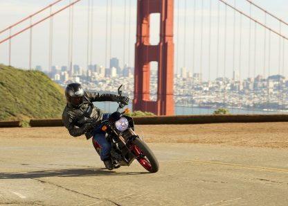 Moto électrique en Californie